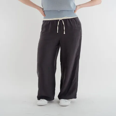 (헤니트) 헤니트 허리밴딩 린넨 와이드팬츠 3종 택1