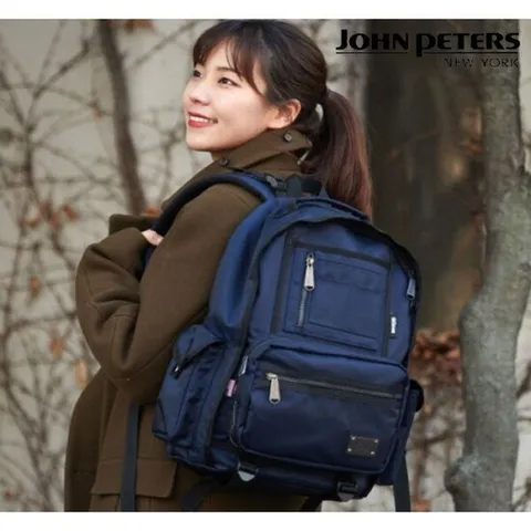 (존피터뉴욕) 존피터뉴욕 마커스 공용 백팩 8200 네이비