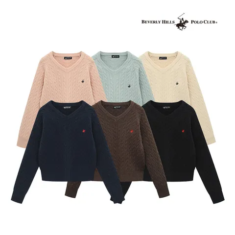 (비버리힐스폴로클럽) 비버리힐스클럽 A40TK382K4 우먼 니트_DJ