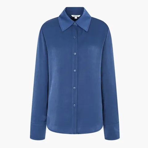 (나이스클랍) 와이드 칼라  슬림 셔츠 N234MWB913_DG