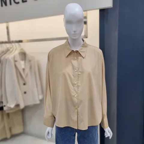 (나이스클랍) 오버핏 셔츠 N251MWB213_DG