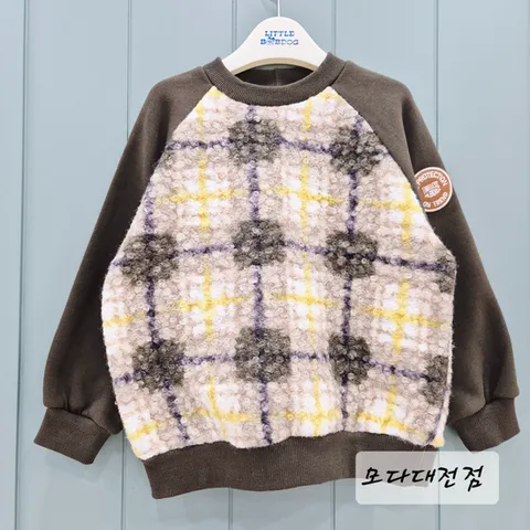 (리틀밥독) 리틀밥독ㅡM뽀글라글란T/S  B254MTS02_DJ