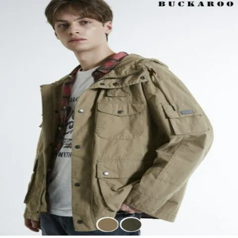 (버커루) 모다부평점 버커루 남성 남성 C/N 아웃포켓 후드점퍼  B245JP400P_BP