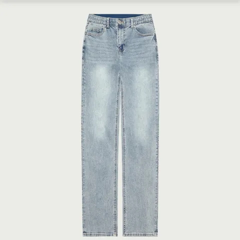 (행텐) 모다인천10510-155-203-10여성 이너밴딩 코인포켓 슬림핏 데님팬츠_스카이블루_IC