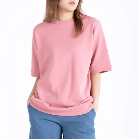 (패시니크) 패시니크 여자 빅사이즈 PK 오버핏 라운드 반팔티셔츠