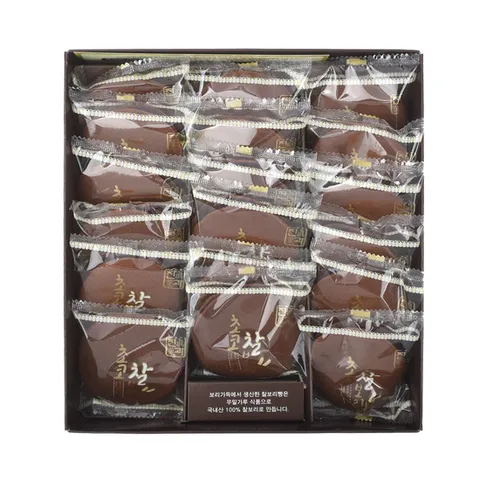 보리가득 국내산 보리로 만든 초코 찰보리빵 선물세트(18개입)당일생산출고