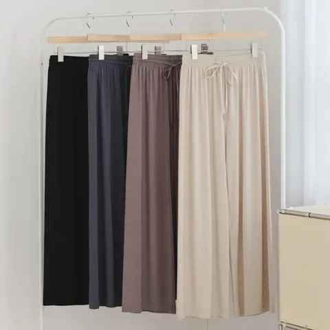 (디자이너몰) 여성 썸머 냉장고 밴딩 와이드 팬츠