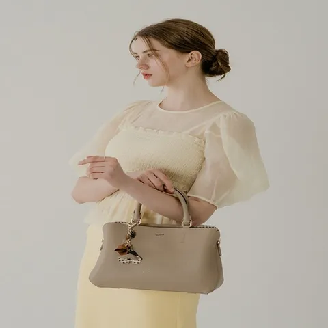 (사만사타바사) 로라 토트백(그레쥬)_10002TT