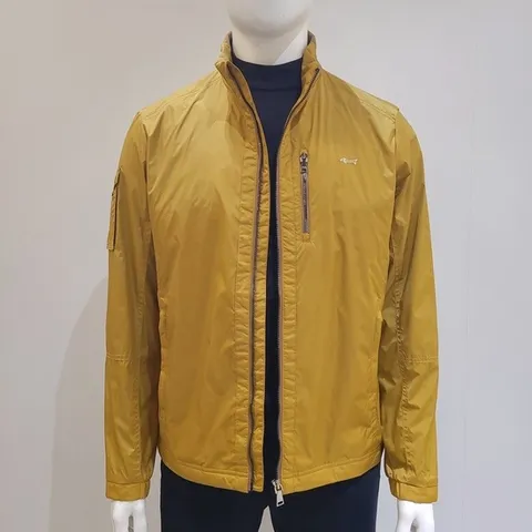 (루이까스텔) 루이까스텔 골프 남성 FW 이월 가을 포켓 포인트 수입소재 고급 안감형 점퍼 자켓 (옐로우) 3MRJP901_IC