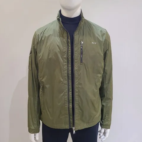 (루이까스텔) 루이까스텔 골프 남성 FW 이월 가을 포켓 포인트 수입소재 고급 안감형 점퍼 자켓 (카키) 3MRJP901_IC