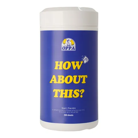 [O.P.P.A] 오피피에이 기름때 묵은때 제거 올인원 클리닝 티슈 200매