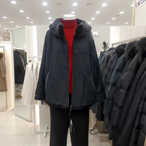 (요하넥스) 토끼털패딩(B5D1RQ44-1)