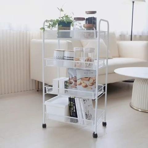 (엄지척) 다용도선반 이동선반 수납선반 효율적인 선반 3단_19446839_667501