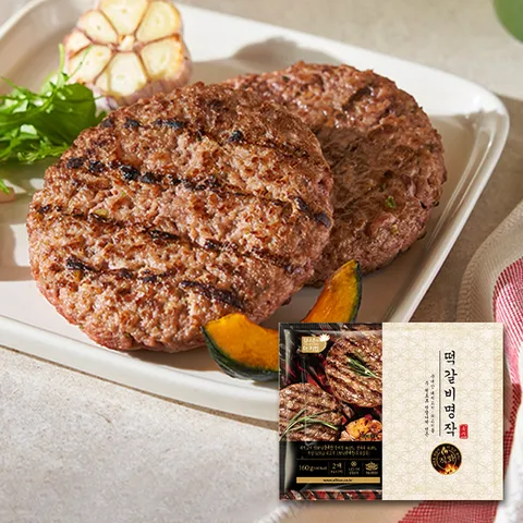 김나운더키친 떡갈비명작 15팩 총 30장