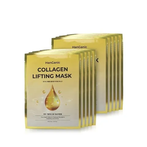 [한가닉] 대용량 콜라겐 리프팅 마스크 100매