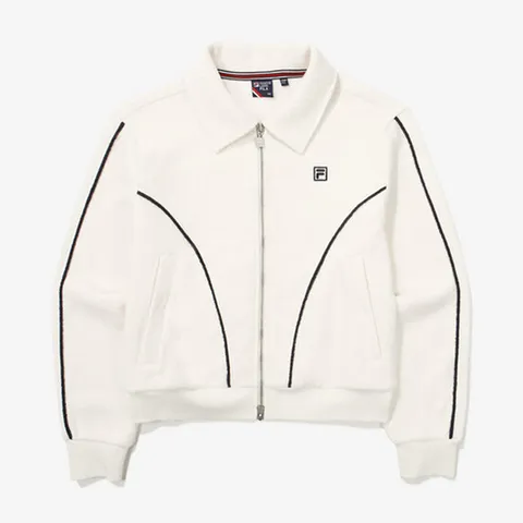 (휠라) 휠라 테니스 기모 테리 집업 FS2FTG4361F CRM 티셔츠 스포츠