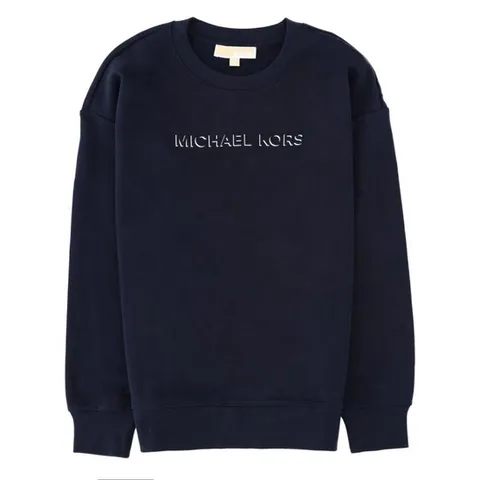마이클 바이 마이클코어스 여성 네이비 로고 스웨트셔츠 MR651Z64MY409MIDNIGHTBLUE