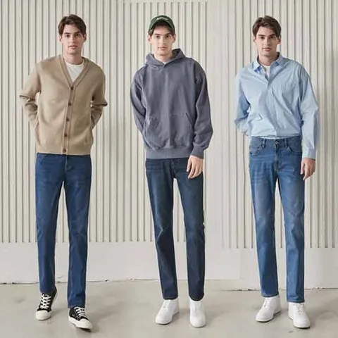 ACP 남성 에버데일리 릴렉스 데님팬츠 3종