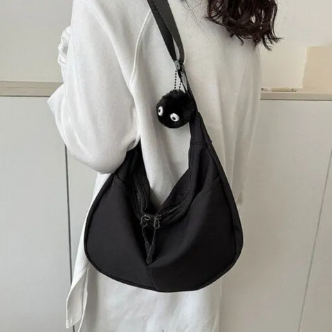 (블로썸스틸) 가벼운 포켓 크로스백 키링 포함 4color DK-0077