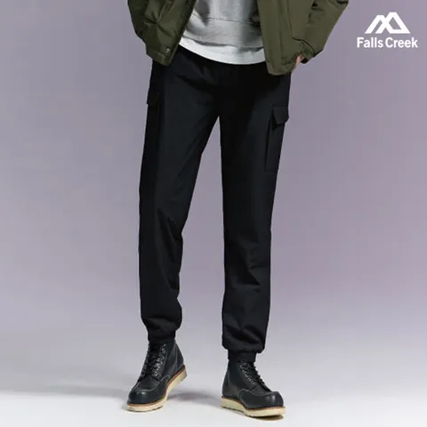 폴스크릭 남성 융기모 패딩 조거팬츠