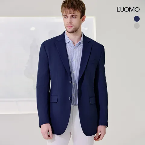 [자켓 2종 SET] 남성 스트레치 자켓 (네이비+베이지)