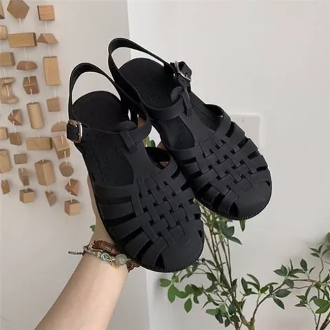 LK-CR02 / 3컬러 여성 아쿠아 젤리 샌들 (WD59375)