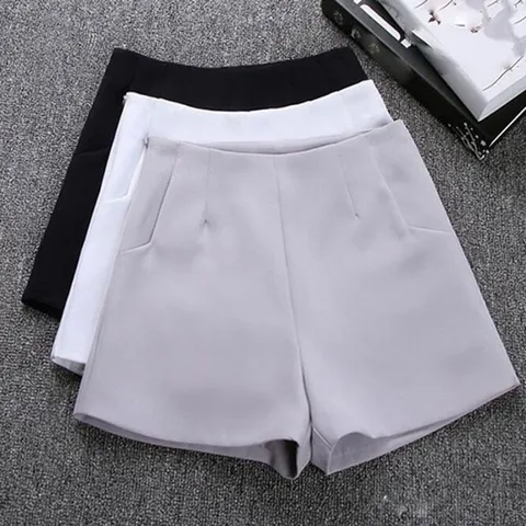 (엄지척) A라인 하이웨스트 숏팬츠 옆지퍼 편한코디 데이트룩_20135519_667501