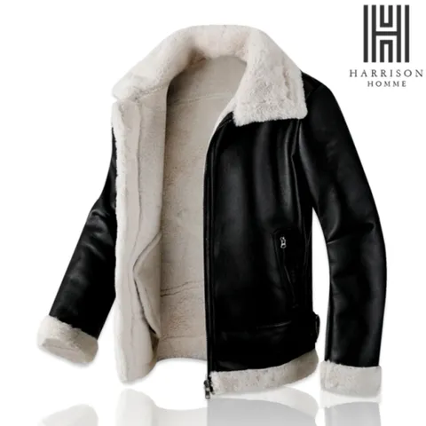 (해리슨) 해리슨 W-1078 남자 무스탕 DNCF1116