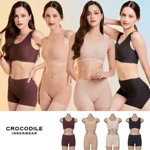 [크로커다일] 모달 퓨징 브라팬티 4세트 CD056