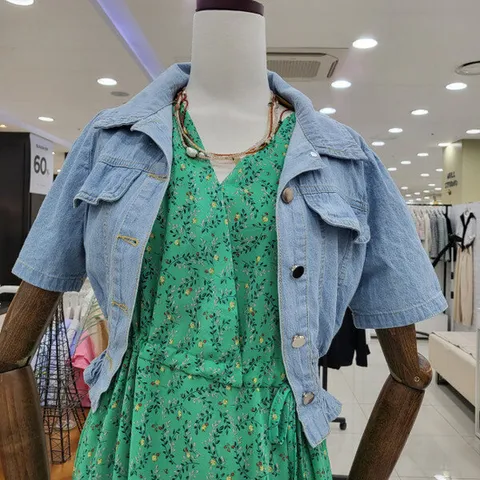 (나인스텝) 청크롭남방 N23DM3203_US