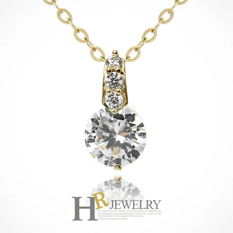 (호림쥬얼리) 14K정.품)히트)예쁜(HR)14K 이브 써클 목걸이