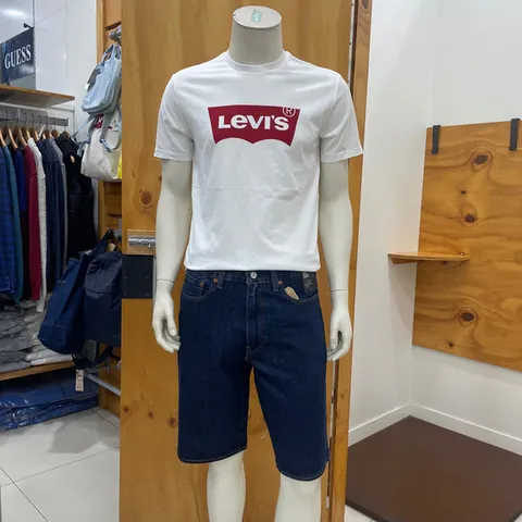 (리바이스) Q대전 모다 리바이스 남성 478 배기 쇼츠 W001JM-0009_DJ