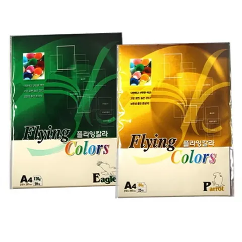 플라잉칼라 A4 P4 병아리 80g 25매