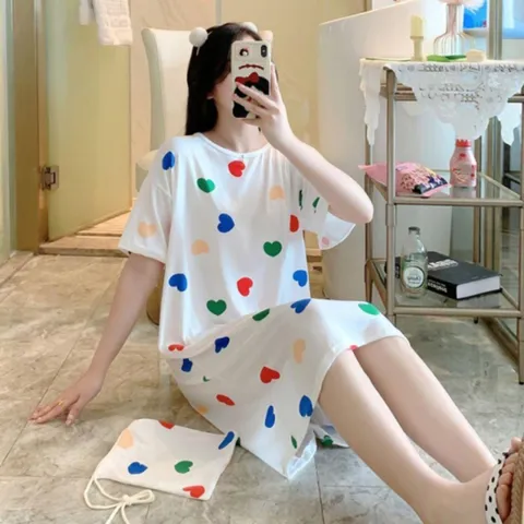(HS라이프) OPS11_374 원피스 OPS 홈웨어 봄 여성