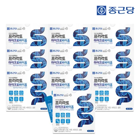 종근당 프리락토 마이크로바이옴 30포 10박스 / 신바이오틱스 모유유래유산균