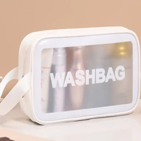 (HS라이프) 여행가방 캐리어 배낭 빠띠라인 반투명 PVC 방수 여행용 소