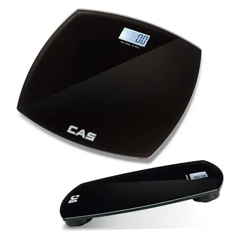 MZ카스HE68 디지털 다크블랙 강화유리 체중계 180kg
