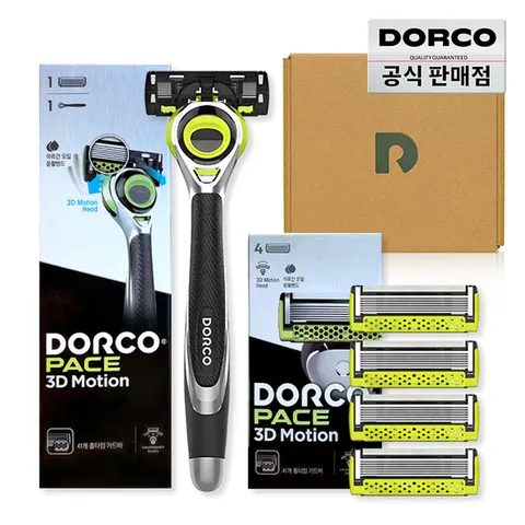 도루코 페이스 모션 스타터킷 (면도기+면도날 총5입)