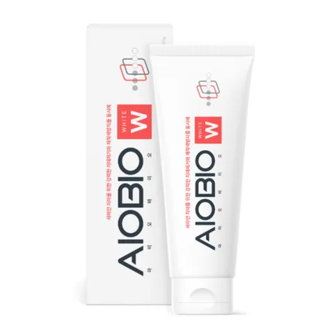 [치과전용] 아이오바이오 W 미백 치약 100g 1개 색소 재착색 방지 시린 증상 완화 화이트닝