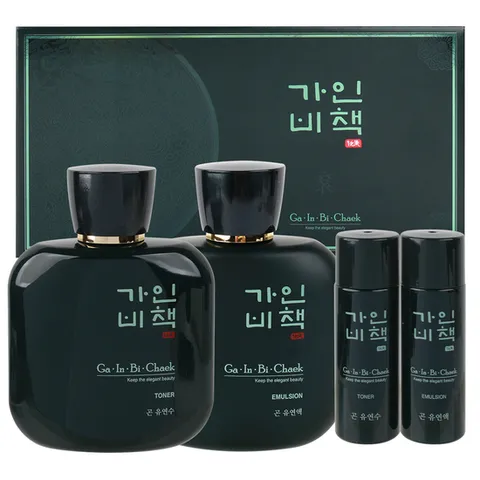 가인비책 곤 남성 2종 세트 /수삼배양근 엑소좀 남성한방 화장품