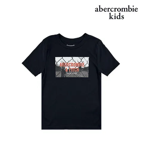 (아베크롬비키즈) 아베크롬비키즈 반팔티(AKHH121409_BK)