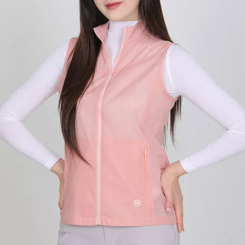 (이지바이) BFL 씬스틸러 여성 기능성 나일론 소프트메쉬 방풍 윈드 블록 아웃도어 경량 바람막이 조끼(W5SV03)