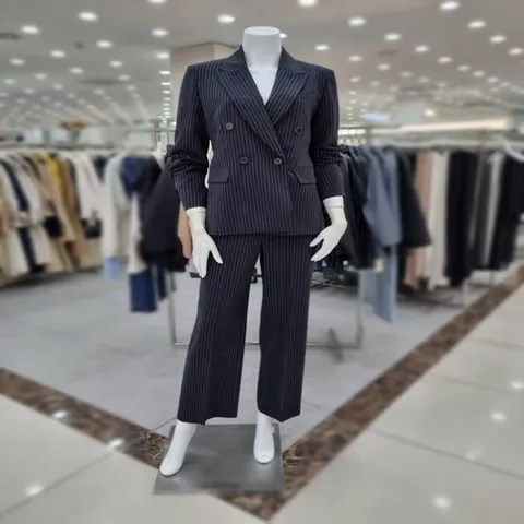 (더아이잗) 봄.여름용 스트라이트 정장셋업 IP4JK021SL021_DJ
