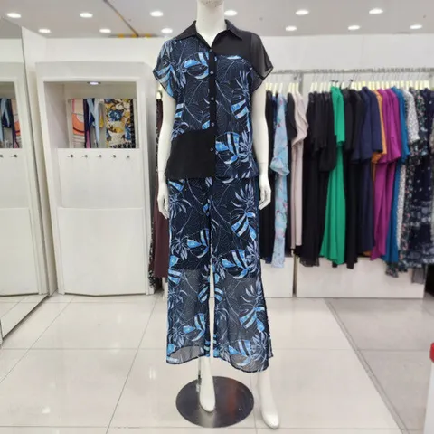 (조이너스) 여성 바캉스 해외 바지 한벌 여름 세트JDU6WRC300WPL300_US