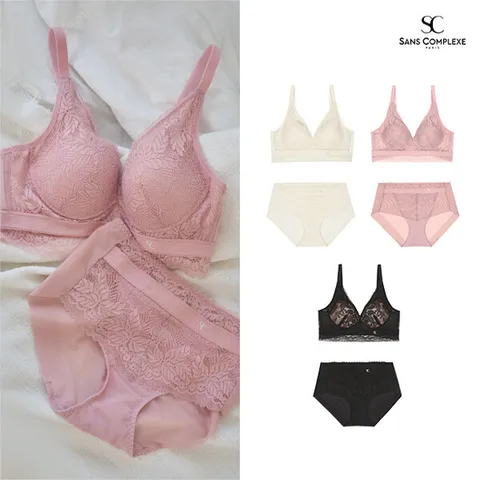 (상콤플렉스) 상콤플렉스 쏘 퓨어 판타지 레이스 브라팬티 6종세트