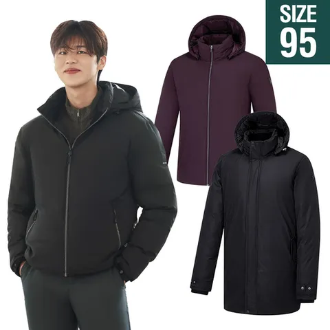 (콜핑) 콜핑 남성 겨울 웰론 따뜻한 95사이즈 등산 패딩 자켓 균일가 2종