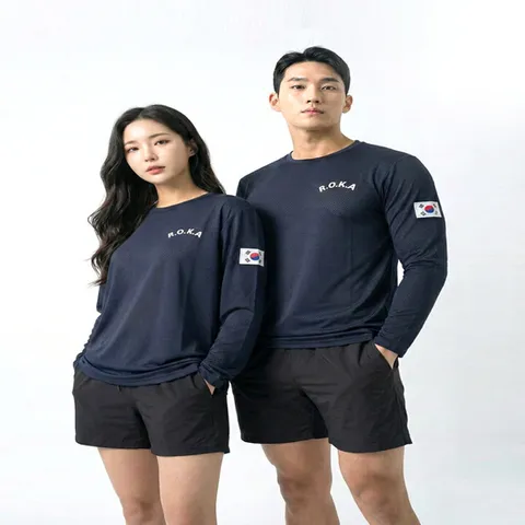 (이지바이) BFL 남성 에어필드 ROKA 라운드 긴팔 티셔츠(M7ST50)