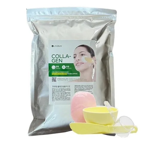 린제이 프리미엄 콜라겐 모델링팩 1kg (팩도구세트 선택)
