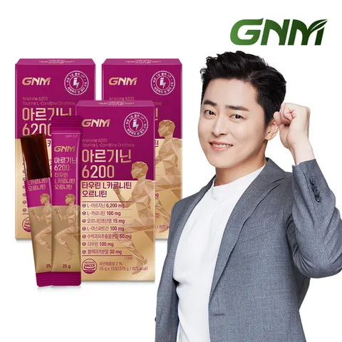 GNM 아르기닌 6200 타우린 L카르니틴 3박스