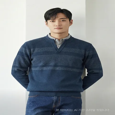 (피에이티) 컬러블록 이중에리스웨터 1L1360405_DG